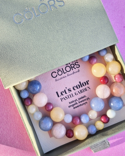 Naszyjnik Let's color | pastel garden